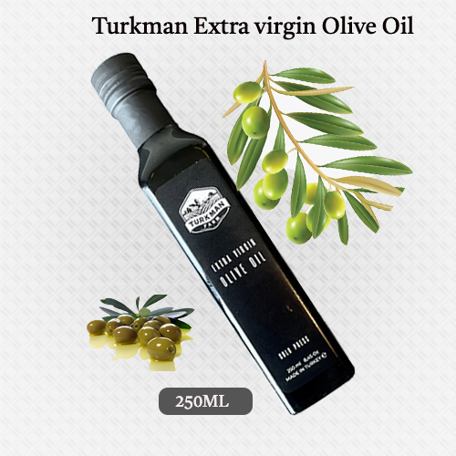 TURKMAN EXTRA VIRGIN OLIVE OIL 250 ML (COLD PRESS)